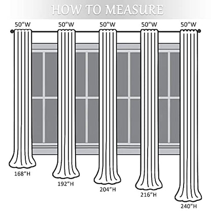 MASWOND 14ft Long Sheer Voile Rod Pocket Curtains, Dark Gray, 50"W x 168"L - color: Dark Gray, size: 50"W x 168"L (Pack of 1)