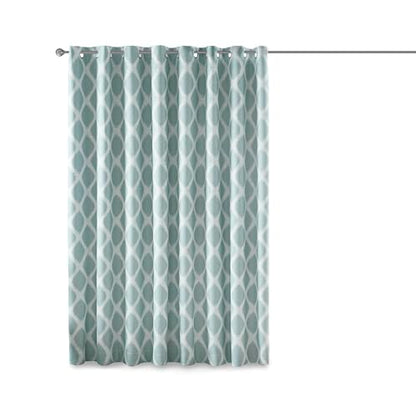 Sun Smart Blackout Window Curtains, Thermal Insulated 1 Panel 100x84 Aqua - color: Aqua, size: 100"W x 84"L (Pack of 1)