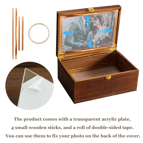 Wooden Keepsake Box Large Tree of Life - Decorative Memory Boxes