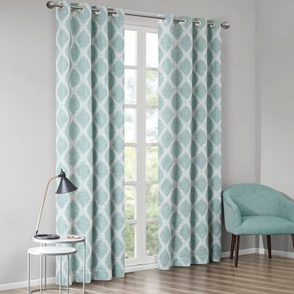 Sun Smart Blackout Window Curtains, Thermal Insulated 1 Panel 50x84 Aqua - color: Aqua, size: 50"W x 84"L (Pack of 1)