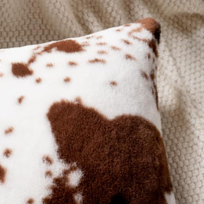 GALMAXS7 Cow Print Throw Pillow Covers Set of 2, 20x20 - color: Cow, size: 20" x 20" (Pack of 2)