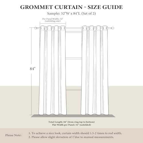 NICETOWN Aqua Blue Stripe Curtain Panels 63 inch Long for Dining Room - color: 1 - Aqua Blue, size: 52"W x 63"L (Pack of 2)