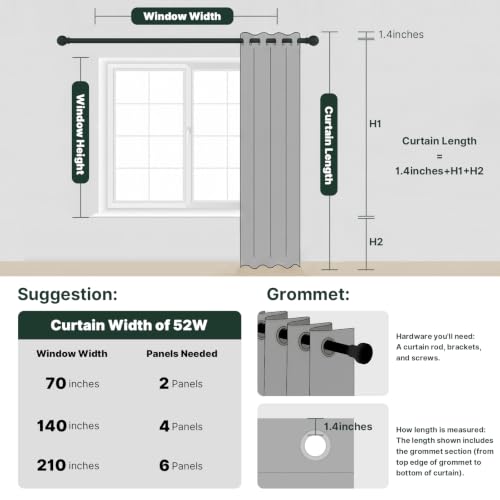 H.VERSAILTEX 100% Blackout Curtains 63 inch Length 2 Panels Set Marble Designs Printed Drapes Thermal Curtains for Bedroom with Black Liner Sound Proof Curtains, Antique Green - color: Marble- Antique Green, size: 52"W x 63"L (Pack of 2)