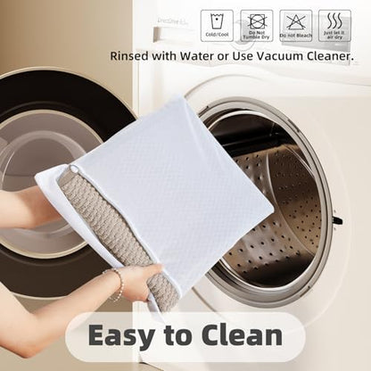TYUU Toilet Rug, Thin Toilet Rugs U Shaped Washable Non Slip Absorbent Quick Dry Low Pile Toilet Mat, Beige 20"x24" U Shape - color: Beige01, size: 1'8" X 2' (U-Shape)