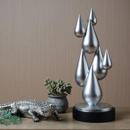 Modern Home Decor Abstract Sculpture Table Centerpiece 17.3 Inch
