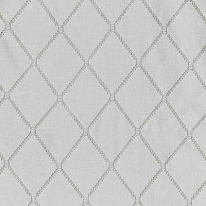 Madison Park Sheer Curtain Scarf for Kitchen, 1 Panels 50x216 White/Grey - color: White/Grey, size: 50"W x 216"L (Pack of 1)