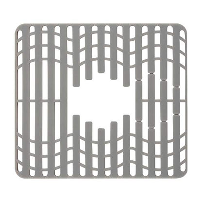 NICE DAY Sink Mat, Sink Protectors for Kitchen Sink Skid Resistance PVC Free Silicone Sink Mat, Small 12.8" x 11.3" - size: 12.8" x 11.3"