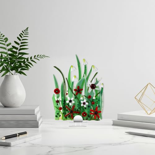 Kathfly 4 Pcs Mini Acrylic Adjustable Glass Art Stands Display Easel - color: Transparent, size: 7 x 5 x 1.5 cm