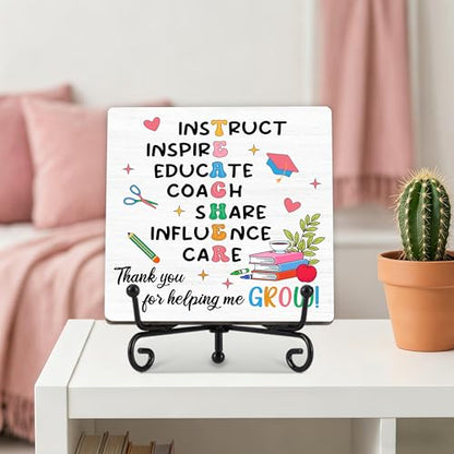 Back To School Gifts for Students, Teacher Appreciation Gifts - color: Teacher Inspire Quote