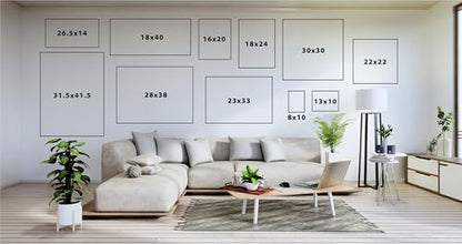 Kate and Laurel Sylvie Olive Tree Abstract Framed Canvas Wall Art by The Creative Bunch Studio, 41.5x31.5 Brown, Soft Nature Tree Art for Wall - color: Brown