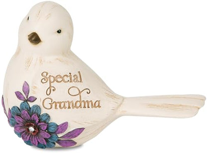 Pavilion Gift Company 41047 Simple Spirits Grandma Bird Figurine, 3-Inch, Beige - color: Beige