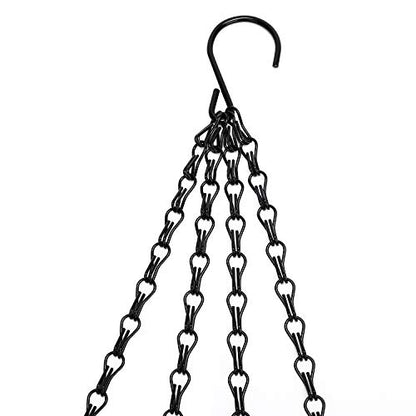 Heybe Hanging Baskets Chains 23 Inches 4 Leads Hanging Chains Flower Pot Hanger Replacement Plant Hangers for Planters and Lanterns, Pack of 3 (4 Legs) - style: 4 Legs