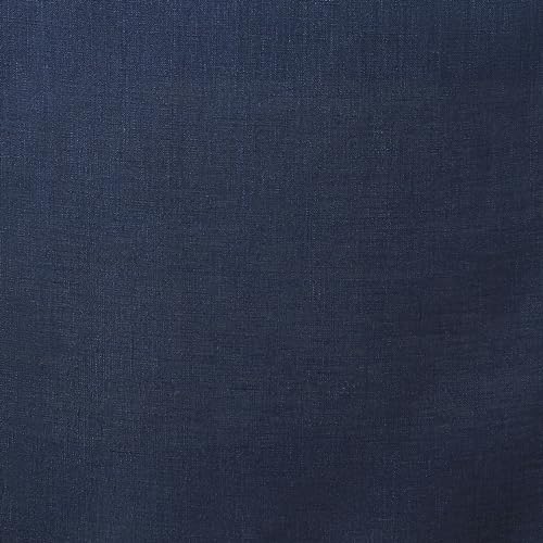 Signature Linen™ by D'Moksha, 100% Linen Navy Blue Table Runner 14 x 36 in - color: Navy Blue, size: 14 X 36 Inch