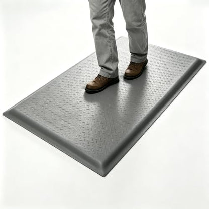 3 x 5 FT Anti Fatigue Mats 15/16 Inch Thick Sponge Ergonomic Mat - size: 59.9"L x 36.2"W x 0.9"Th