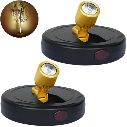 Mini Rechargeable LED Spotlight, spot Lights Indoor,Plant Light - color: Gold