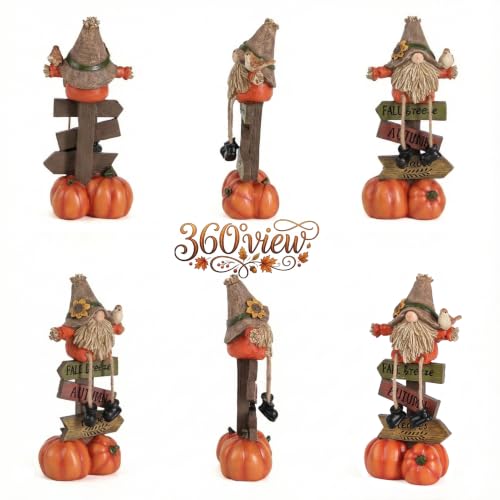 Fall Gnome Decorations for Home Thanksgiving Table Decor for Autumn Harvest