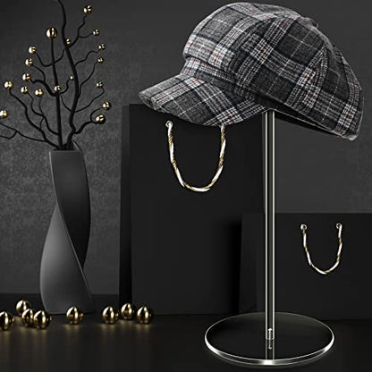 Yookeer 2 Set 12 Inch in Height Acrylic Stand, Round Bottom - color: 12 Inch in Height, style: Round Bottom