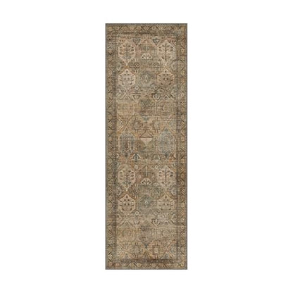 2x6 Runner Rug for Hallway Entryway Kitchen Rug Washable Runner Warm Taupe - color: Area Warm Taupe, size: 2' x 6' (Rectangular)