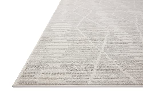 Loloi Kamala Ivory/Silver 7'-10" x 10' Area Rug
