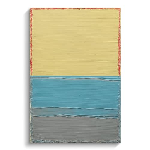 Modern Abstract Canvas Wall Art for Living Room, 3D Textured Oil Painting - color: Yellow, size: 24"L x 36"W