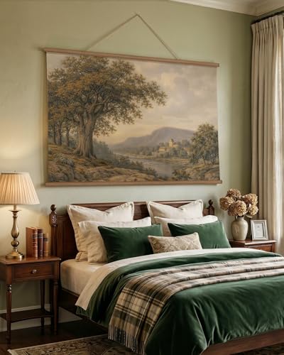 HUARCEY Extra Large Landscape Wall Art Oversized Nature Canvas Prints 36x54 - color: River Oak, size: 54"L x 36"W