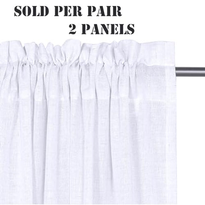 H.VERSAILTEX Bright White, 52 inch W X 72 inch L - color: Bright White, size: 52"W x 72"L (Pack of 2)