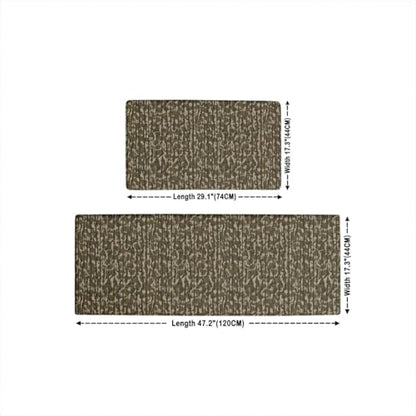 Feelyou Camouflage Camo Military Rugs Kitchen 32x29 32x47 - color: Army Green