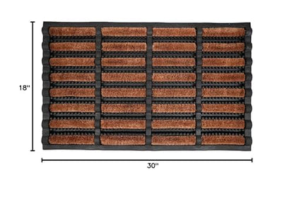 Calloway Mills 112981830 Snow and Mud Scraper Doormat 18" x 30" - color: Mud Scrubber