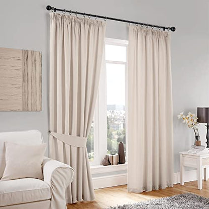 HOTOZON Black Replacement Finials for 3/4 & 5/8 Inch Diameter Curtain Rods, Samll Decorative Drapery Rod Finials, Set of 2