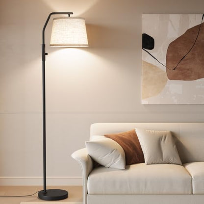 SUNMORY Floor Lamps for Living Room, 0-100% Dimmable Standing Lamp - color: Black