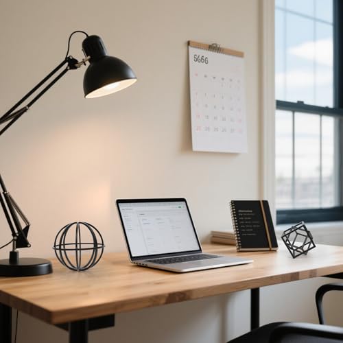 DreamsEden Modern Geometric Sculptures Set - 6" Black Metal Sphere & Cube, Minimalist Shelf Decor, Tabletop Centerpiece, Office Art