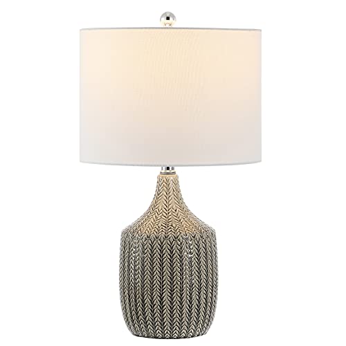 SAFAVIEH Secia Table Lamp, 25" Grey TBL4389A