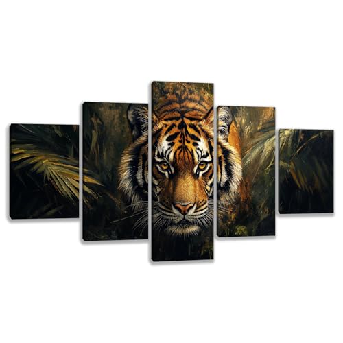 5 Panels Mindset is Everything Motivational Canvas Wall Art Inspirational Entrepreneur Quotes Poster Print Artwork Painting Picture for Framed Home Decoration Living Room office bedroom 50''W x 24''H - color: Artwork-05, size: 50"W x 24"H