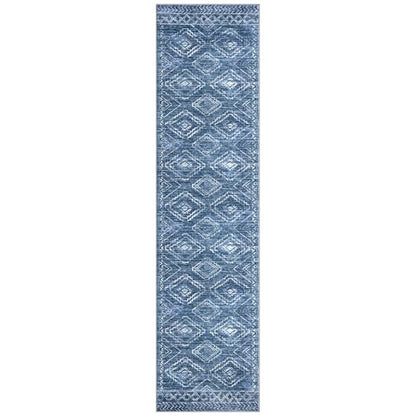 KILOCOCO Washable Runner Rug 2x8 ft Runners for Hallway, Stonewashed Blue - color: Stonewashed Blue, size: 2' x 8' (Runner)