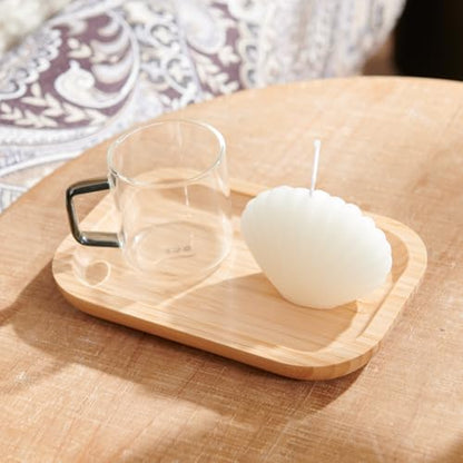 Bamboo Vanity Tray, Bathroom Counter Tray, Toilet Paper Basket Storage for Toilet Tank, Bathroom, Kitchen Counter 7.8 x 5.1 x 0.8 inch - size: 7.9" x 5.1" x 0.8"