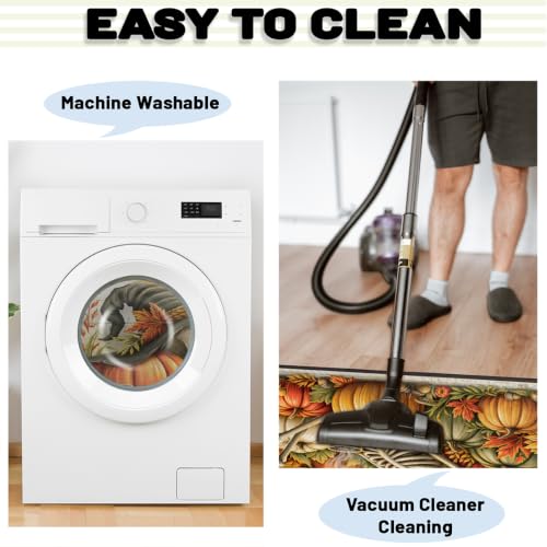 Autumn Kitchen Rug Non-Slip Indoor Carpet Absorbent Welcome Mat - color: B:b-14