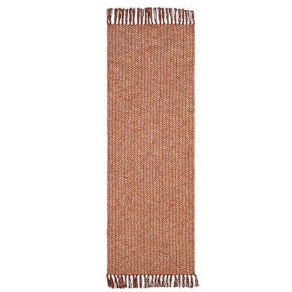 Lahome Boho Bathroom Runner Rug, 2x6 Fall Washable Rugs for Hallways - color: Rust/Multi, size: 2' x 6' (Runner)
