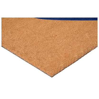 Calloway Mills Madison Heart Doormat (Dark Blue, 24" x 36") - color: Dark Blue, size: 2' x 3' (Rectangular)
