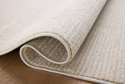Loloi Kamala Natural/Mist 5'-3" x 7'-9" Area Rug - color: Natural / Mist, size: 5'3" x 7'9" (Rectangular)