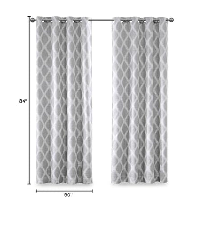 Sun Smart Blackout Window Curtains, Thermal Insulated 1 Panel 50x84 Grey - color: Grey, size: 50"W x 84"L (Pack of 1)