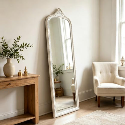 Vintage Arch Large Standing Mirror Full Length 60 Inch