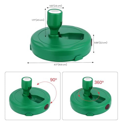 LED Spotlight Battery Powered, Wireless Picture Light with Remote - color: Green