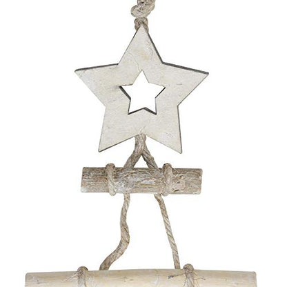 Northlight SH86506 31" Rustic Natural Wood Wall Hanging