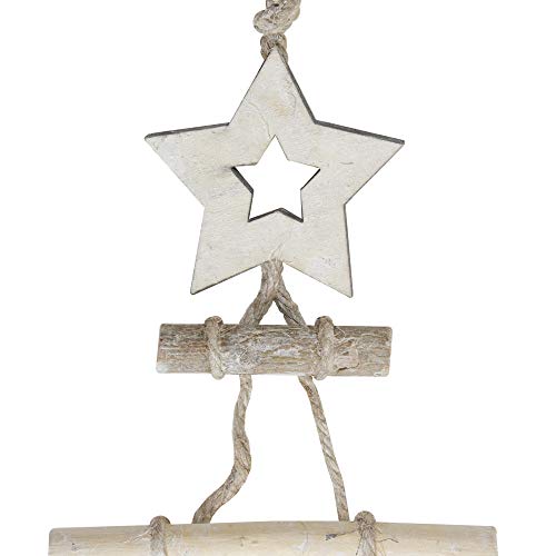 Northlight SH86506 31" Rustic Natural Wood Wall Hanging