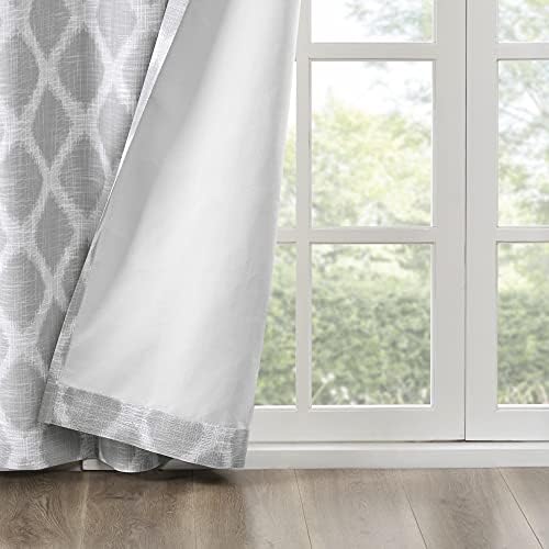 Sun Smart Blackout Window Curtains, Thermal Insulated 1 Panel 100x84 Grey - color: Grey, size: 100"W x 84"L (Pack of 1)