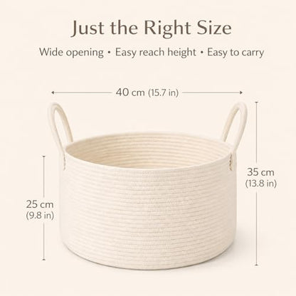 Extra Large Gift Basket Empty to Fill for Shower Gifting, White - color: White, size: Large