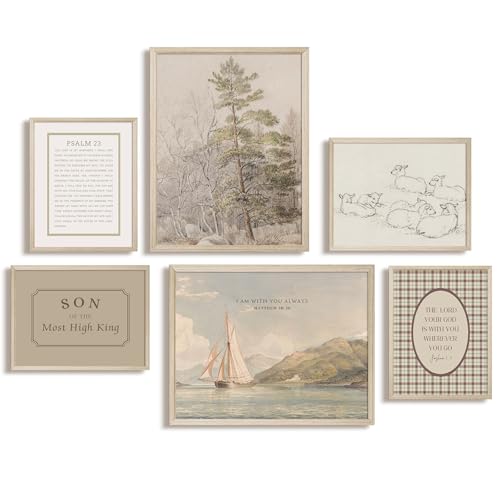Nursery Christian Wall Art Decor Vintage Bible Verse Posters Baby Boy Nursery Canvas Wall Decor Kids Scripture Pictures Religious Playroom Prints Christian Artwork for Bedroom 8x10x6 Inch Wood Framed - color: Nursery Bible Prints, size: 8x10 Inch Framed