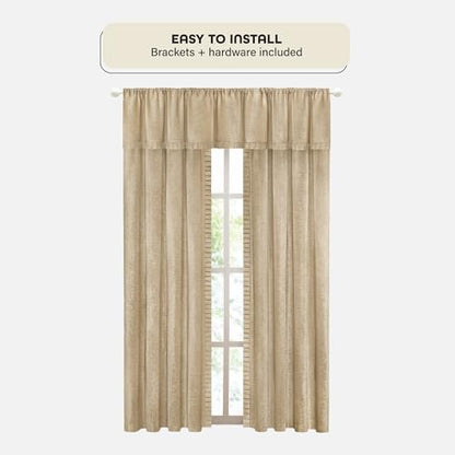 Buono II Morgan Antique White Rod & Finial 48-86 in, Finials - size: 48-86, style: Morgan Antique White