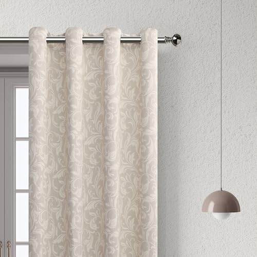 Blackout Curtains for Bedroom, Cocoa Window Drapes 54 Inch Length for Living Room, Thermal Insulated Grommet Curtains, 2 Panels - color: Cocoa, size: 52"W x 54"L (Pack of 2)
