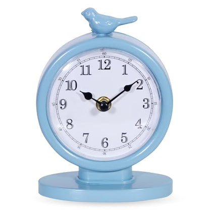 Mantel Clock, Cornflower Blue